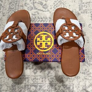 Tory Burch Miller Sandal never worn. Size 7. NWT